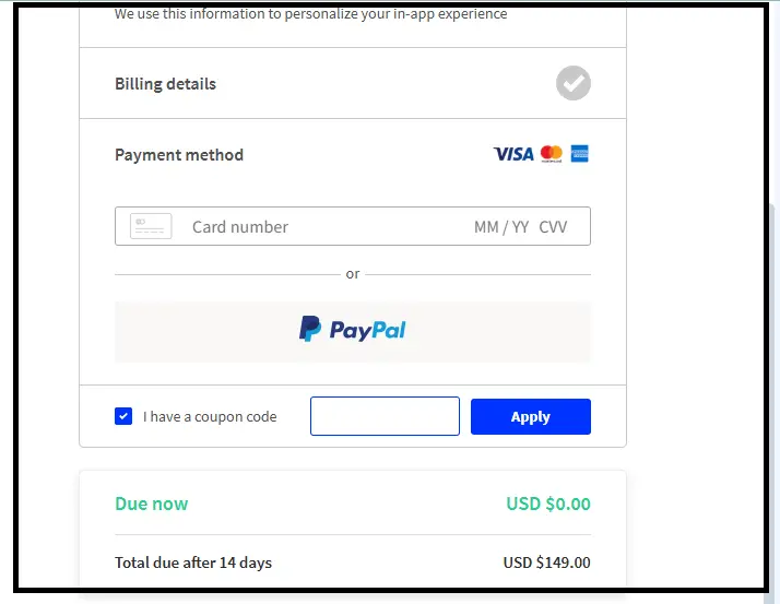 how to use unbouce coupon code